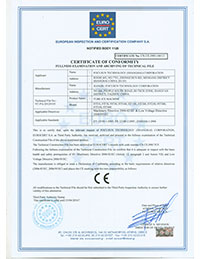 EU CE Certificate of Conformity for Tube Ice Machine